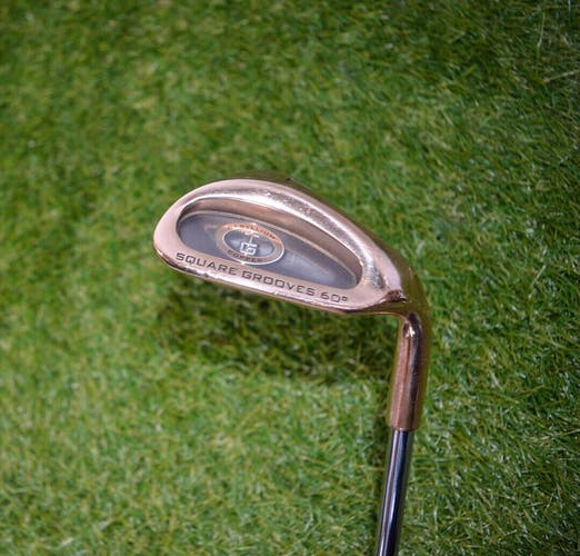 Trinity Golf	Square Grooves Beryllium Copper	Lob Wedge	RH	35.5" Steel Stiff