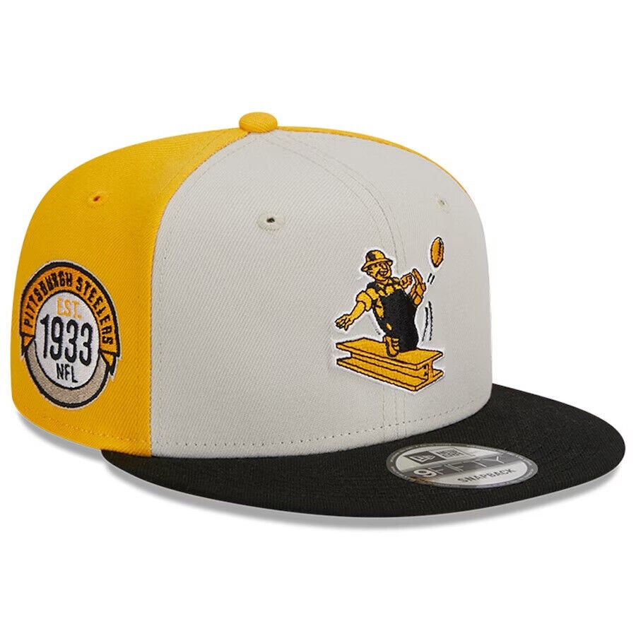 Pittsburgh Steelers New Era 9FIFTY Band Snapback Hat