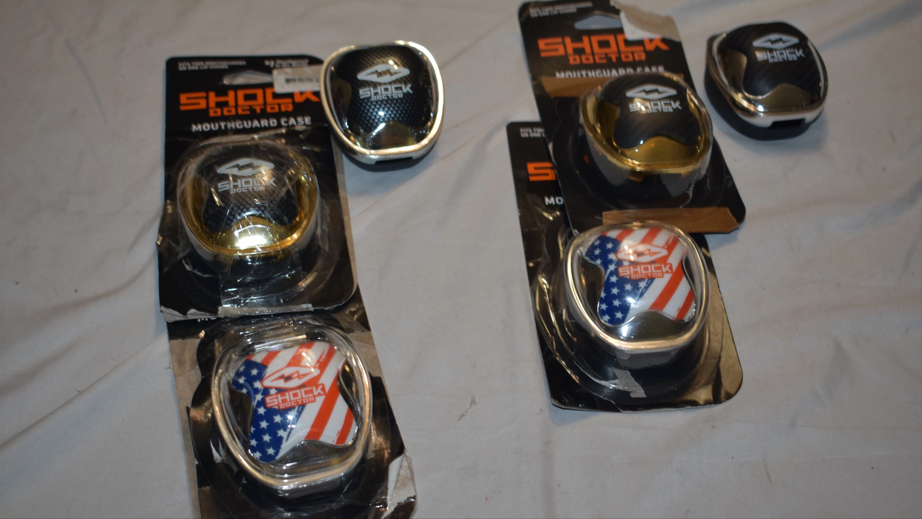 Shock Doctor Mouthguard Cases, Mix of 3 Styles