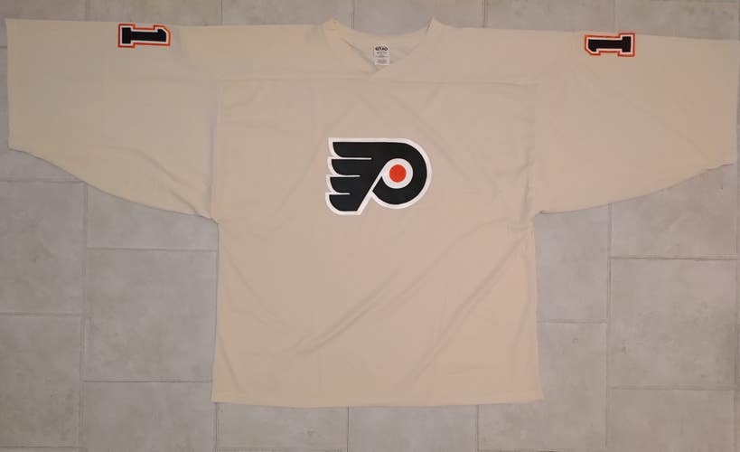 Athletic Knit H6000G  "Flyers" Style Goalie Hockey Jersey - 4XL- NEW -