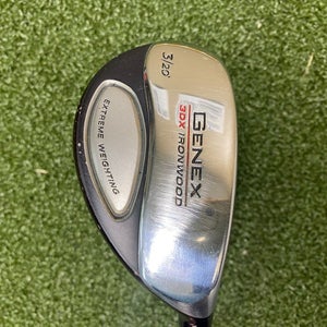 Nickent Genex 3DX Ironwood 3 Hybrid 20* / RH / Regular Graphite ~40.5" / jl1310