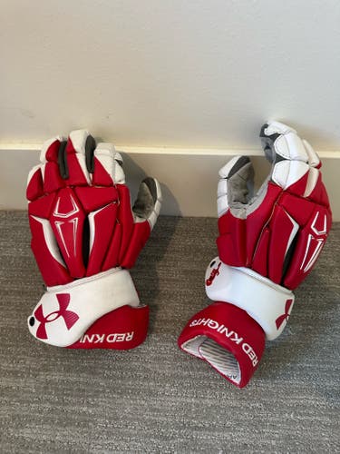 Used Player's Under Armour Command Pro 2 Lacrosse Gloves 13"