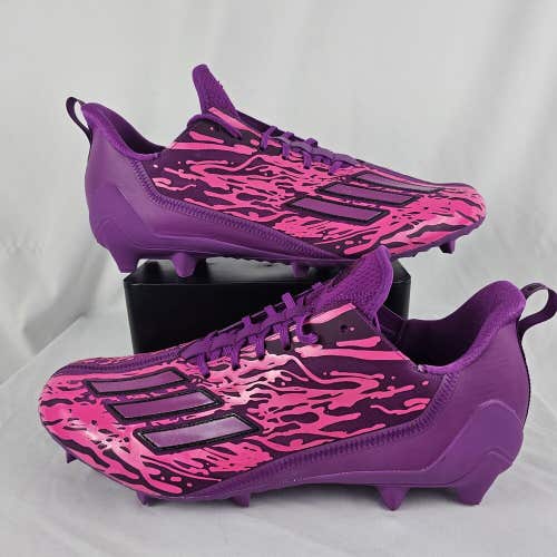 Adidas Adizero 12.0 Poison Football Cleats IG7217 Men’s US 16 Pink Purple NEW