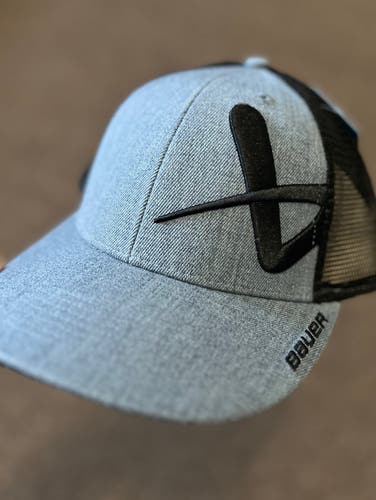 New Bauer Trucker Hat Blue/Black Adult OSFA