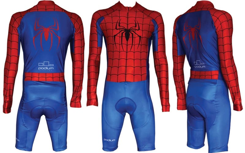 Podium Cycling Skinsuit Spider-Man Men’s size medium
