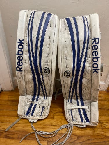 34 +1 Reebok Goalie Leg Pads