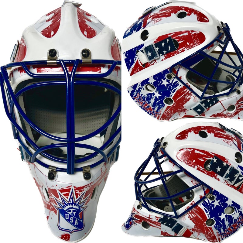 MX-3 Senior Goalie Mask (BLACK) - Hagan Hockey