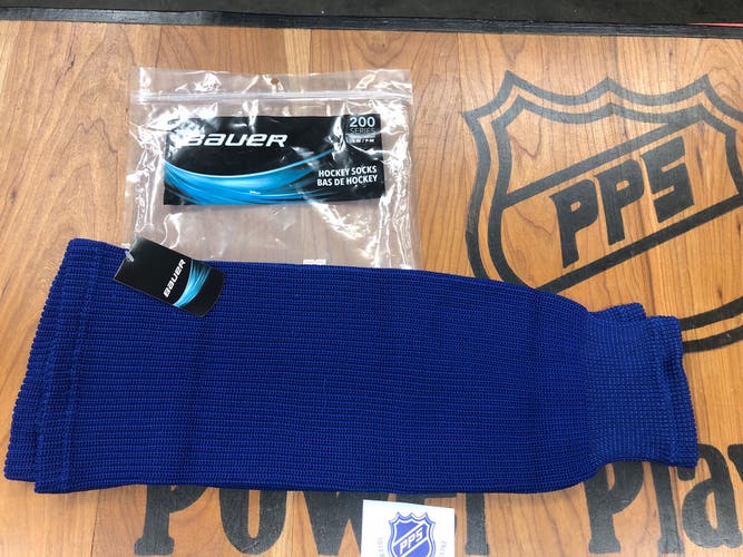Bauer Youth Hockey Socks-Blue