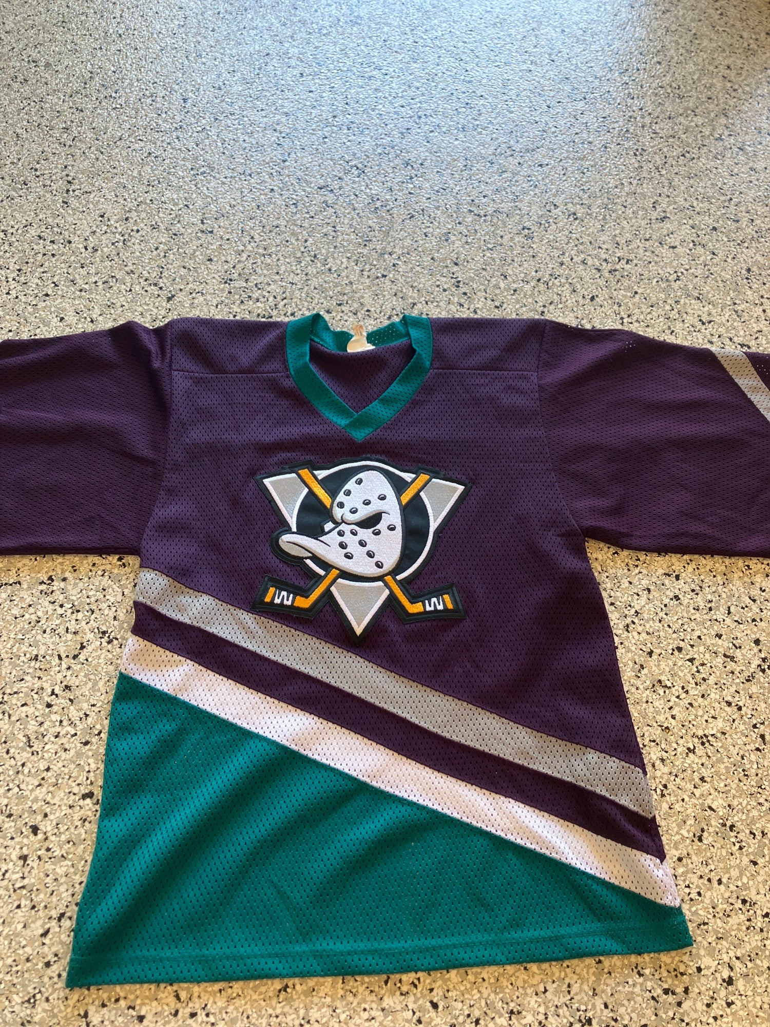 Mighty Ducks Hockey Jersey Purple Any Namesyouth/adult96 