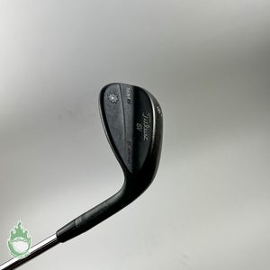 Used RH Titleist Vokey SM6 K Grind Steel Black Wedge 58*-12 Wedge Steel Golf