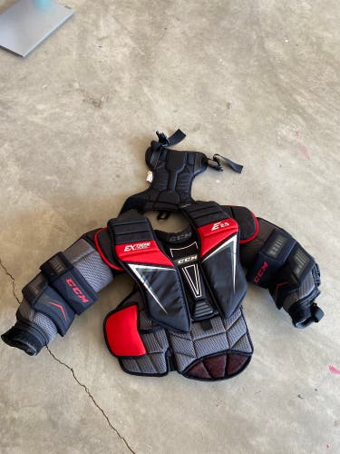 Used Small CCM Extreme Flex Shield E2.5 Goalie Chest Protector