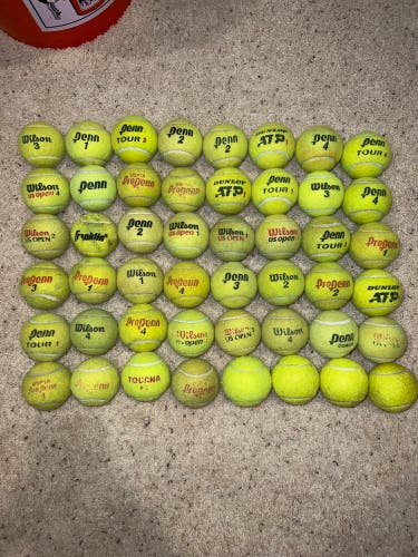 60 Pack of Tennis Balls