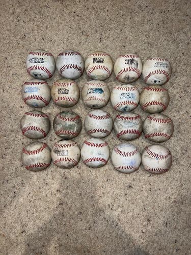 20 Pack of Plastic Baseballs