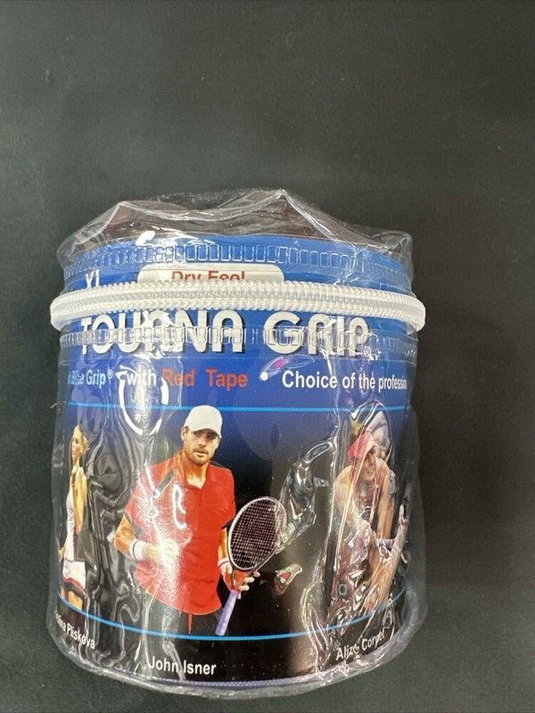 Tourna Grip 30 XL Grips 99 cm x 29 mm w/ Travel Pouch - Blue