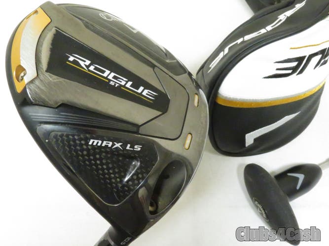 Callaway Rogue ST MAX LS Driver 10.5° Project X Cypher Fifty 5.0 +Cover  SENIOR