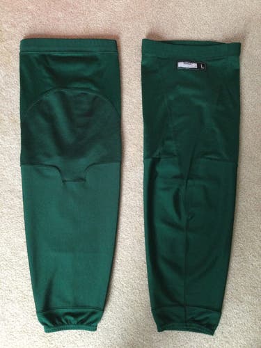 Green Senior Used Large Reebok Socks Pro Stock