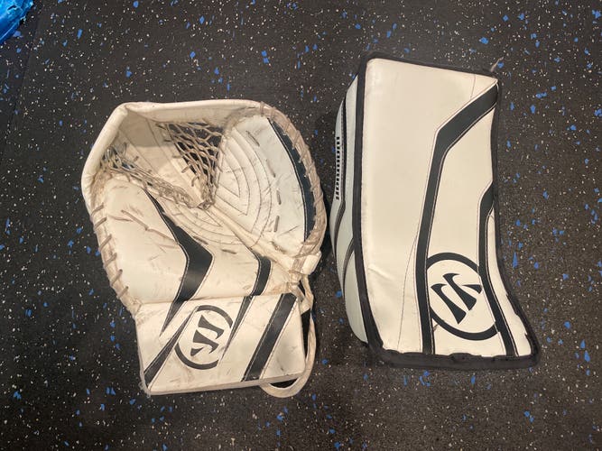 Warrior blocker and glove