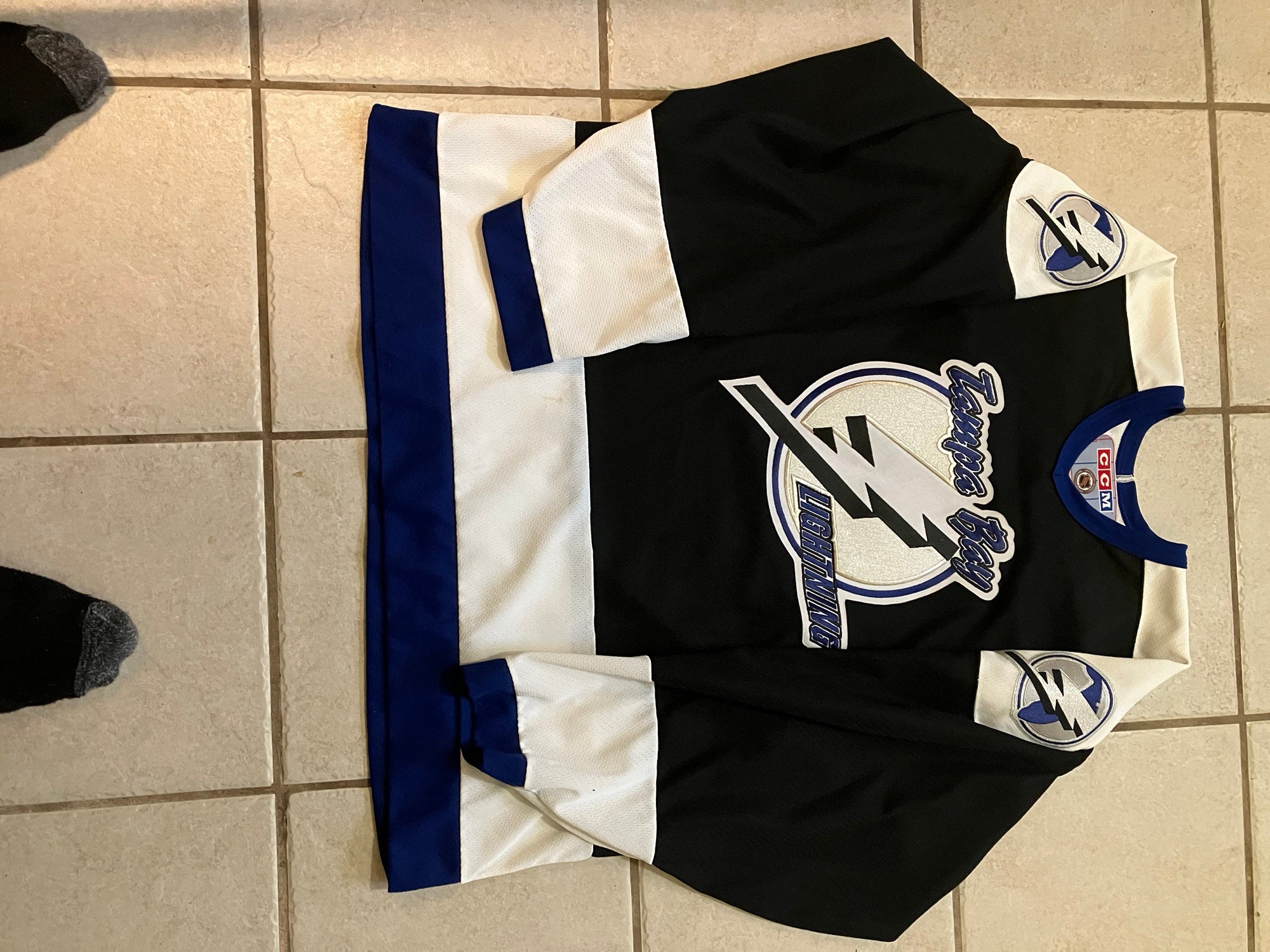 Authentic NHL Adidas Nikita Kucherov Tampa Bay Lightning Jersey Size 52 NEW