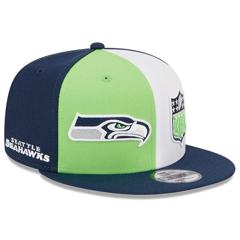 2023 Seattle Seahawks New Era 9FIFTY NFL On-Field Sideline Snapback Hat Cap