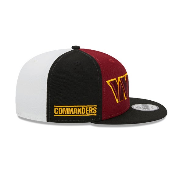 Washington Commanders New Era 2023 Sideline Low Profile 9FIFTY Snapback Hat  - Black/Burgundy