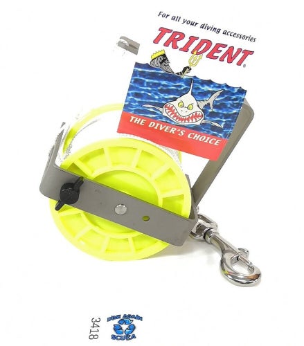 NEW 250ft Scuba Diving Wreck / Cave Reel LARGE Stainless Steel / Aluminum 250'