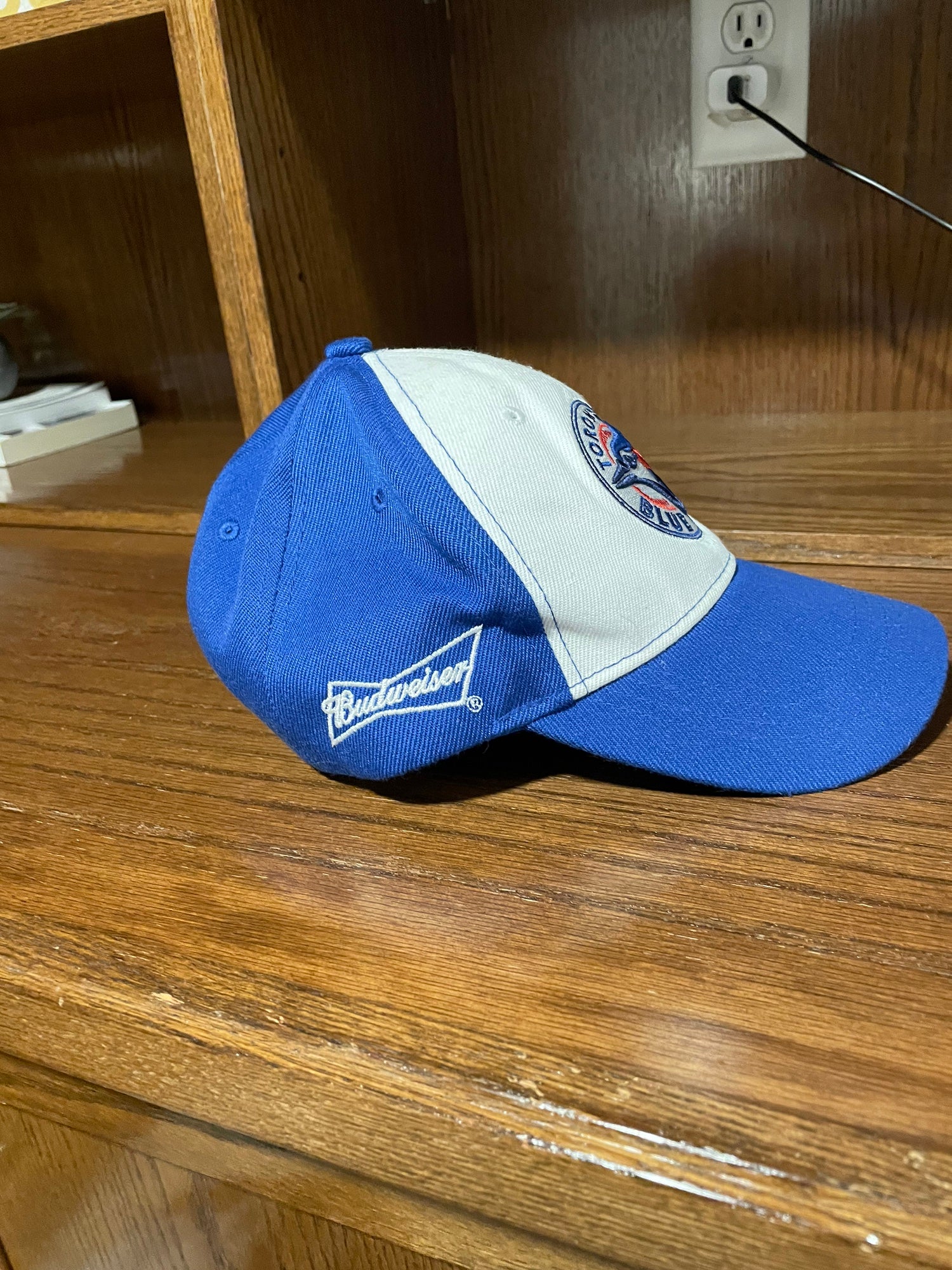 Vintage Toronto Blue Jays 1992 World Series Champions Snapback Hat Starter The Classic - 3 for 3 A.L. East Champs MLB Pinwheel Baseball Cap