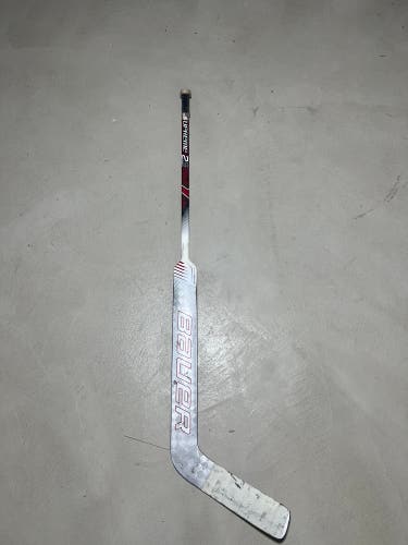 Used Regular Bauer Supreme 2S Pro Goalie Stick 26" Paddle Pro Stock