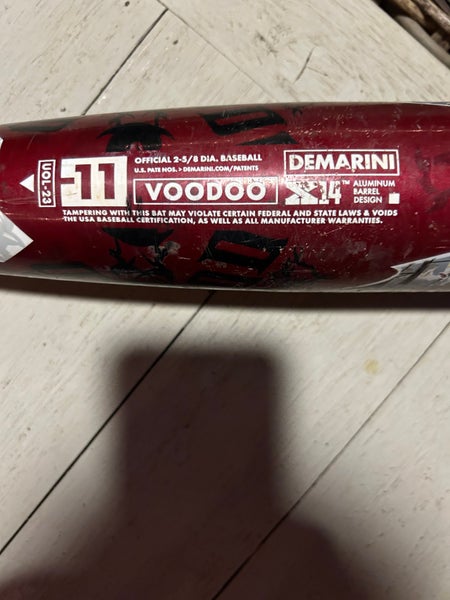 2023 Alloy (-11) 17 oz 28" Voodoo One Bat
