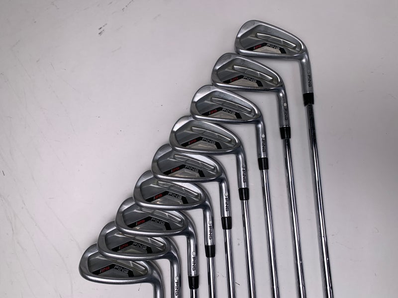 Ping i25 White Dot 3º Up 5-W Iron Set, RH, Ping TFC 189 Stiff