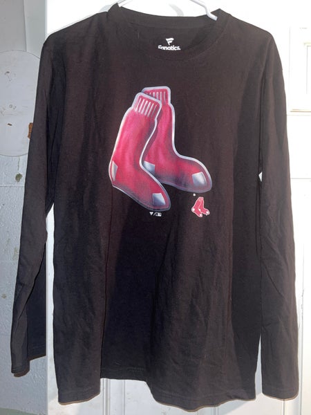 MLB Fanatics Boston Red Sox Long Sleeve T Shirt Mens Size Large