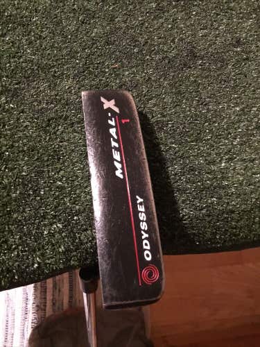 Odyssey (Left Handed) Metal-X 1 Putter 35 Inches (LH)