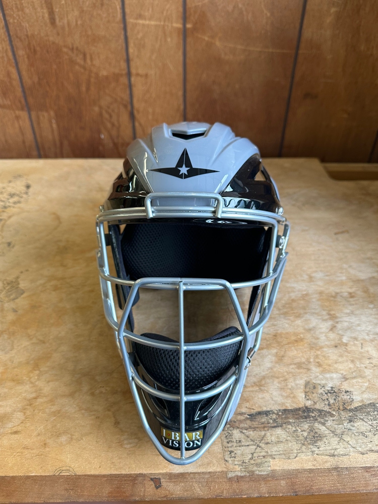 New All-Star MVP2510-TT Catcher's Mask Graphite/Black