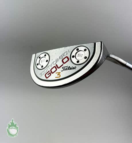 Used Right Handed 2015 Titleist Scotty Cameron GOLO 3 35" Putter Golf Club