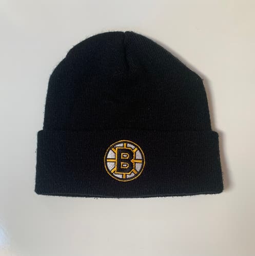 Boston Bruins NHL Black Winter Hat