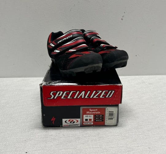 Specialized BG Body Geometry Sport Mountain Cycling Shoes US 7.5 EU 40 SPD Cleat