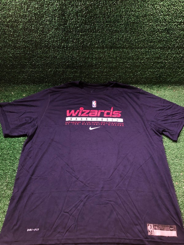 Team Issued Washington Wizards Nike 2XLT Dri-Fit Shirt