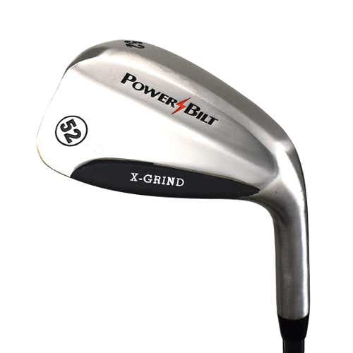 New Powerbilt Men's Pb X-grind 52 Wedge Mrh Wedges 52 Degree