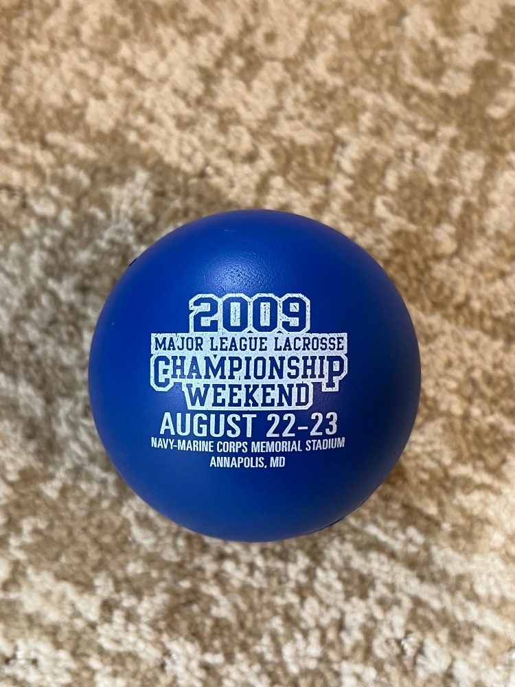 Vintage Rare 2009 MLL Championship Weekend Promo Squish Ball - New