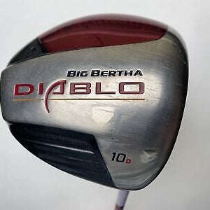 Callaway Big Bertha Diablo Driver 10* Aldila DVS 65g Regular Graphite Mens RH