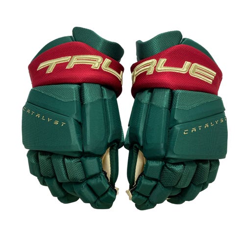 True Catalyst Pro Custom Minnesota Wild Hockey Gloves