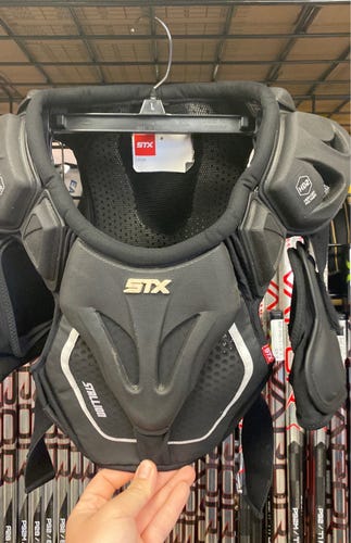 STX Stallion 500 Used Lacrosse LAX shoulder pad adult large