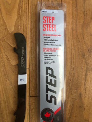 New Step Steel ST EDGE 230 mm plus Step Blacksteel 221mm used