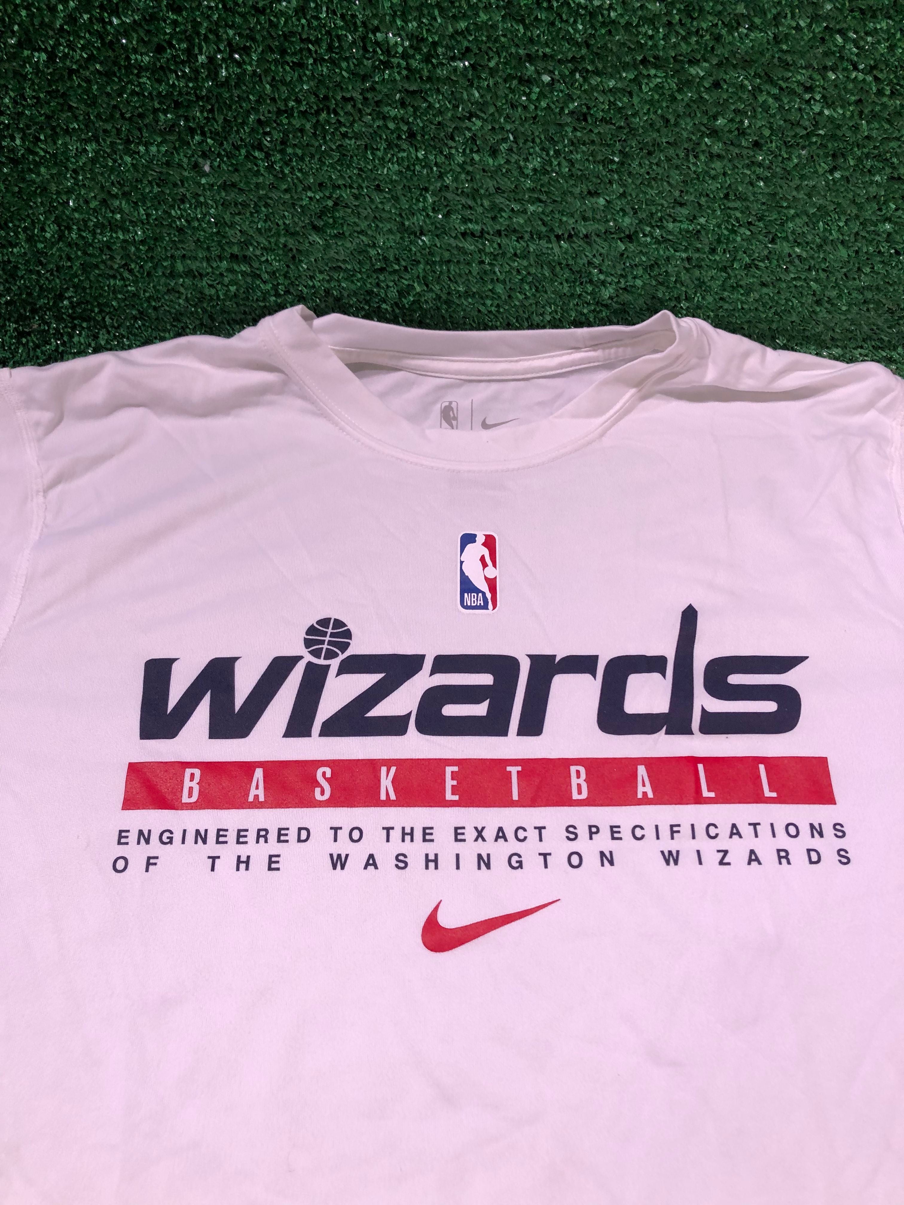 Washington Wizards Team Issued Nike Dri-Fit 2XL Warm Up Shirt