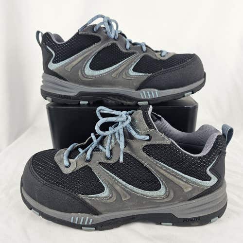 DANNER Springfield Women’s Size 7.5 M 3” Low Work Shoes Gray Blue Composite Toe