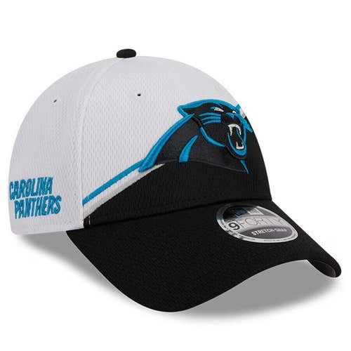 2023 Carolina Panthers New Era 9FORTY NFL Sideline Adjustable Snapback Cap