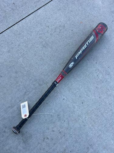 Used USSSA Certified 2020 Louisville Slugger Prime Composite Bat -5 25OZ 30"