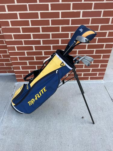 Used Junior Top Flite XLj Right Clubs (Full Set)