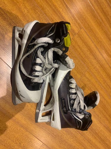Used Bauer Regular Width Size 4.5 Supreme One100 Hockey Goalie Skates
