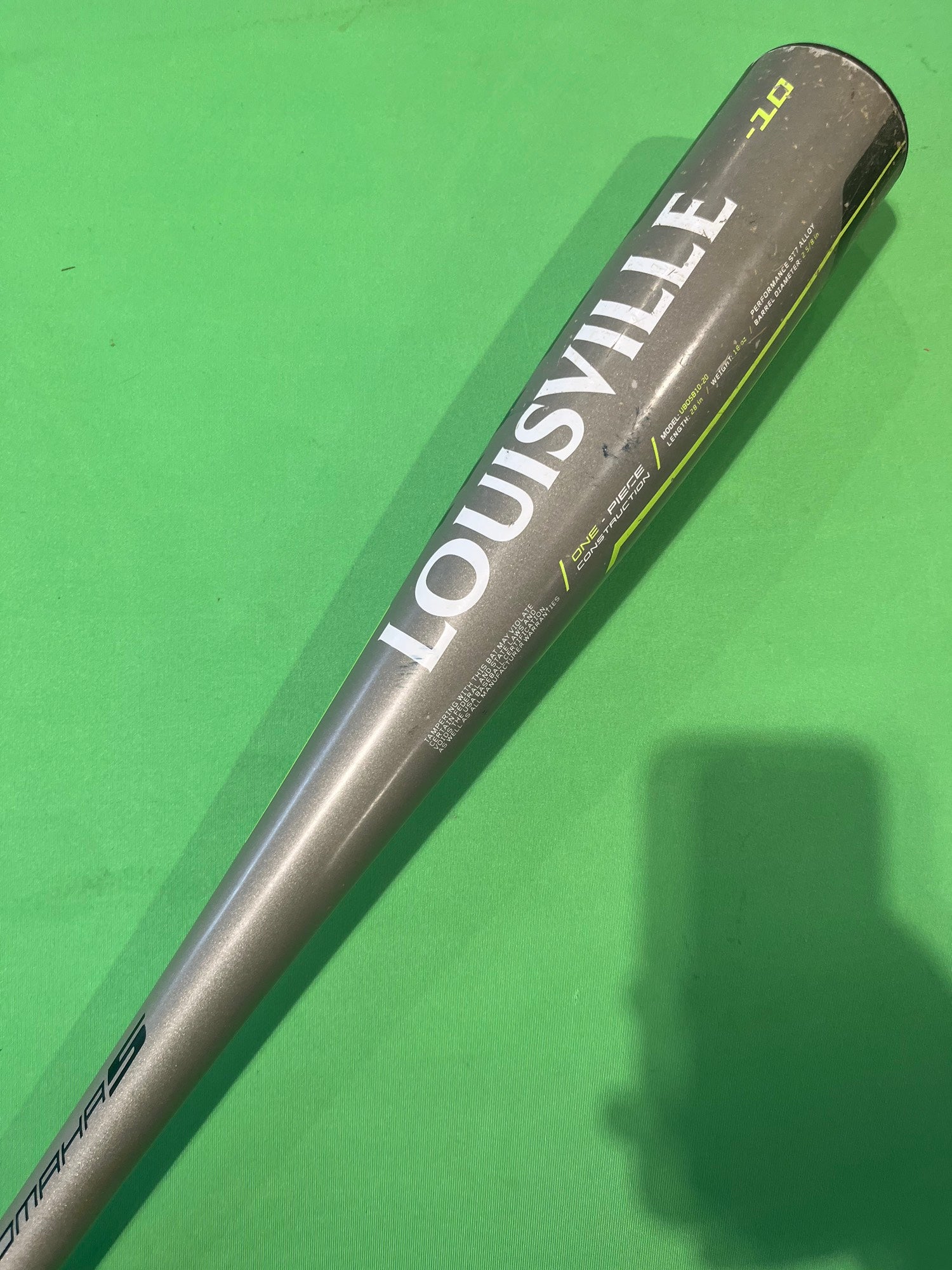 Louisville Slugger Omaha BBCOR Baseball Bat WTLBBO520B3 