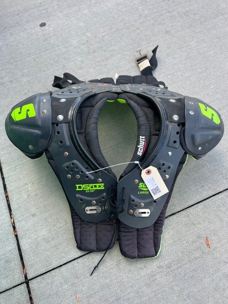Used Medium Schutt DS Flex Shoulder Pads